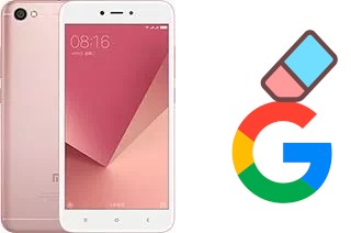 How to delete the Google account in Xiaomi Redmi Y1 Lite