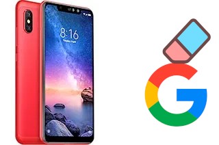 How to delete the Google account in Xiaomi Redmi Note 6 Pro