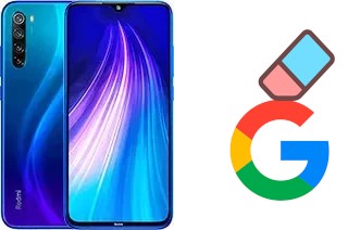 How to delete the Google account in Xiaomi Redmi Note 8