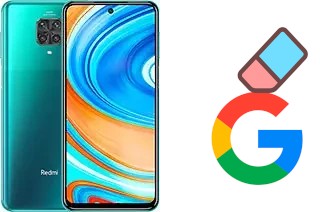 How to delete the Google account in Xiaomi Redmi Note 9 Pro