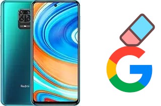 How to delete the Google account in Xiaomi Redmi Note 9 Pro Max