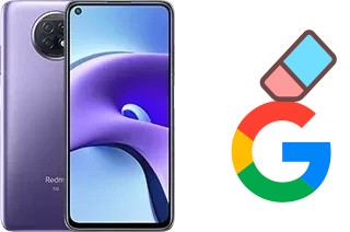 How to delete the Google account in Xiaomi Redmi Note 9T