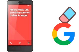 How to delete the Google account in Xiaomi Redmi Note