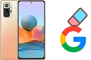 How to delete the Google account in Xiaomi Redmi Note 10 Pro Max