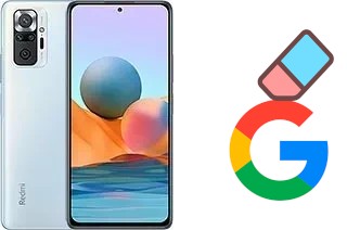 How to delete the Google account in Xiaomi Redmi Note 10 Pro