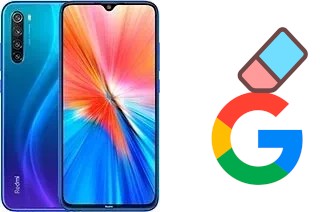 How to delete the Google account in Xiaomi Redmi Note 8 2021