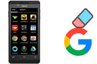 How to delete the Google account in XOLO A700s