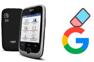 How to delete the Google account in Yezz Andy 3G 2.8 YZ11