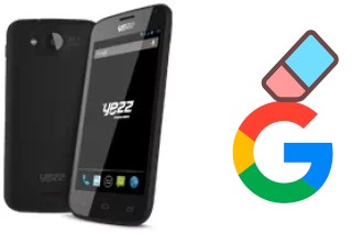 How to delete the Google account in Yezz Andy A4.5 1GB