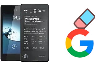 How to delete the Google account in Yota YotaPhone