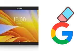 How to delete the Google account in Zebra ET4x 10