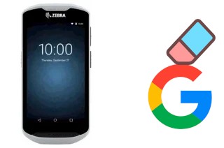 How to delete the Google account in Zebra TC52-HC