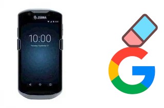 How to delete the Google account in Zebra TC57