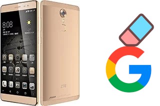 How to delete the Google account in ZTE Axon Max