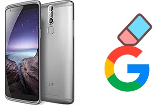 How to delete the Google account in ZTE Axon mini