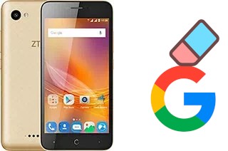 How to delete the Google account in ZTE Blade A601