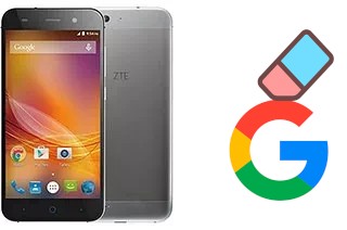 How to delete the Google account in ZTE Blade D6