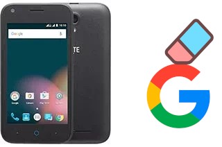 How to delete the Google account in ZTE Blade L110