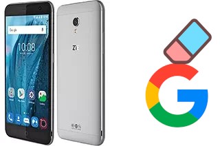 How to delete the Google account in ZTE Blade V7