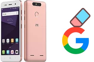 How to delete the Google account in ZTE Blade V8 Mini