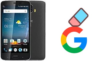 How to delete the Google account in ZTE Blade V8 Pro