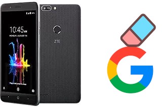 How to delete the Google account in ZTE Blade Z Max