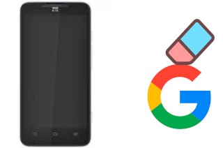 How to delete the Google account in ZTE Geek V975