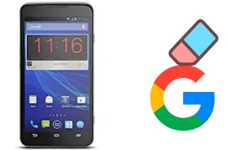 How to delete the Google account in ZTE Iconic Phablet