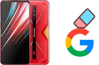 How to delete the Google account in ZTE nubia Red Magic 5G