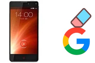 How to delete the Google account in ZTE nubia Z5S mini NX403A