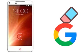 How to delete the Google account in ZTE nubia Z5S