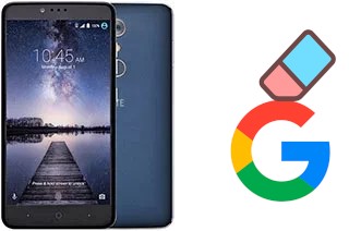 How to delete the Google account in ZTE Zmax Pro