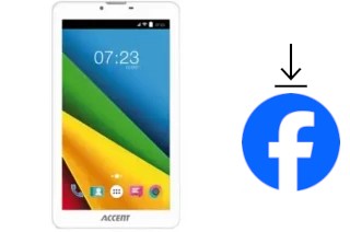 How to install Facebook on an Accent Fast 7 4G