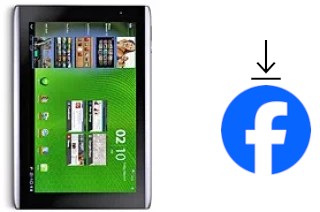 How to install Facebook on an Acer Iconia Tab A501