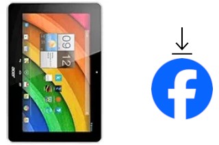 How to install Facebook on an Acer Iconia Tab A3