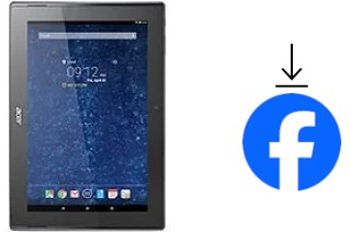 How to install Facebook on an Acer Iconia Tab 10 A3-A30