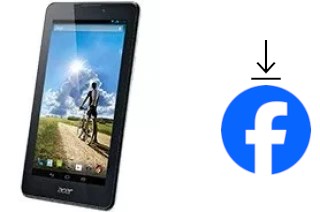 How to install Facebook on an Acer Iconia Tab 7 A1-713HD