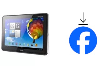 How to install Facebook on an Acer Iconia Tab A511