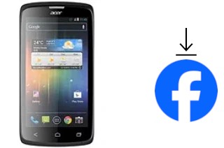 How to install Facebook on an Acer Liquid C1