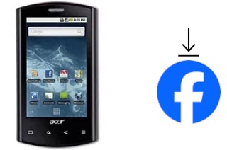 How to install Facebook on an Acer Liquid E