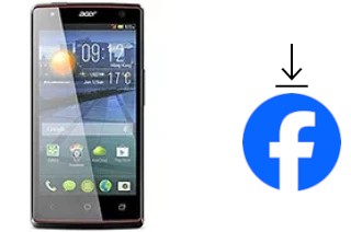 How to install Facebook on an Acer Liquid E3 Duo Plus