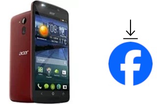 How to install Facebook on an Acer Liquid E700