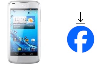 How to install Facebook on an Acer Liquid Gallant Duo