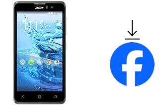 How to install Facebook on an Acer Liquid Z520