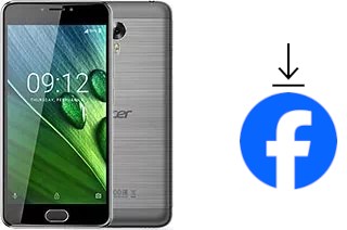 How to install Facebook on an Acer Liquid Z6 Plus