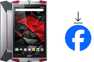 How to install Facebook on an Acer Predator 8