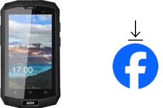 How to install Facebook on an AGM A8 Mini