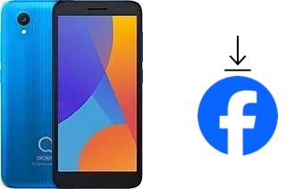 How to install Facebook on an alcatel 1 (2021)