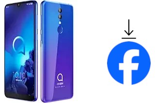 How to install Facebook on an alcatel 3 (2019)