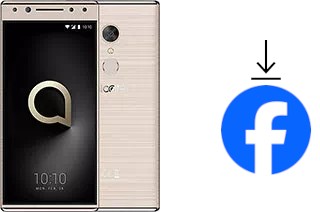 How to install Facebook on an alcatel 5